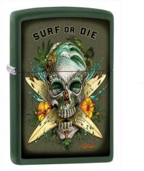 Zippo Benzines Zippo öngyújtó - Szörfözz vagy halj meg (Z-190116-6)