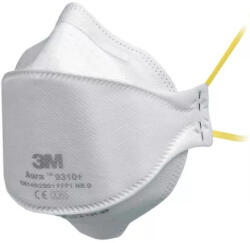 3M 9312+ Aura Ffp1 Részecskeszűrő Félálarc, 120 Db/krt (3m_9312-) (3m_9312-)