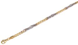 Ékszershop Bicolor scharless arany karlánc (1317798)