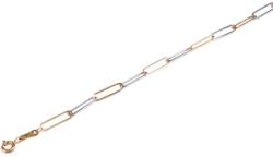 Ékszershop Bicolor anker arany karlánc (1330104)