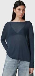 AllSaints felső FRANCECSO női, sima, W165JB - kék XS
