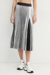 Karl Lagerfeld szoknya ezüst, midi, harang alakú, A1W12004 - ezüst 38