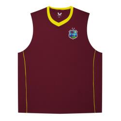 Castore Плетен елек Castore Men's West Indies Sleeveless Cricket Jumper - Maroon