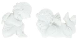  Angyal ülő, fekvő öntapadós poly 3, 5x1, 5x3, 5 cm fehér 2db/csomag (LR23B-5194)