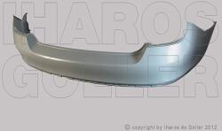 Skoda Rapid 2012-2017 - Hátsó lökhárító alapozott