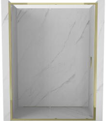 Mexen Exo tolóajtós zuhanyajtó 190 cm, átlátszó, arany - 8151-190-000-50-00 (8151-190-000-50-00)