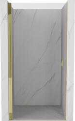Mexen Mist-B 50 cm-es, átlátszó, arany színű, nyíló zuhanyajtó - 8A2-050-000-50-00 (8A2-050-000-50-00)