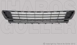 VW Golf VII 2012-2016 - Rács a lökhárítóba, króm díszléccel