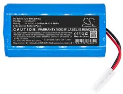 Utángyártott Xiaomi H18650CH-4S1P Robot Vacuum-Mop Essential G1 Cleaner MJSTG1 Mijia Mi G1 Mi Robot Vacuum-Mop 2 Lite MJSTL 14.8V 2600mAh 38.48Wh Li-ion porszívó akkumulátor utángyártott