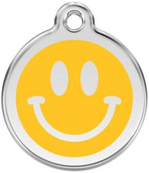 Red Dingo Rozsdamentes emoji mosolygó arc mintás acél biléta - falatozoo