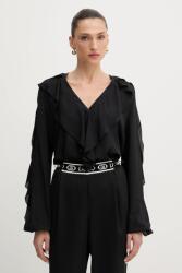 LIU JO felső fekete, sima, UF5238. T2578 - fekete 36