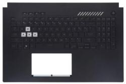 ASUS TUF Gaming A17 FA707RM series 90NR0971-R31US1 amerikai angol (US) kiosztású billentyűzet háttérvilágítással (backlight) palmrest/topcase felső burkolat (CAS080467PRUS)