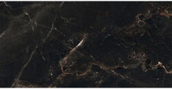 Mexen Marquino Fekete rektozott, fényes mázas gres minta G1, padló- és falburkoló lap 120 x 60 cm, magas fény - TL214-00-S (TL214-00-S)