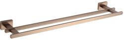 Mexen Arno kettős törülközőtartó, csiszolt réz - 7020725-65 (7020725-65)