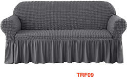 DELFIN Huse Elastice Creponate Cu Volan Pt Canapele 185-220cm Cod TRF09