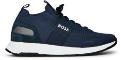 Boss Маратонки Boss Mens BOSS Titanium Knit Contemporary Run Trainers - Reflective Details - Dark Blue 401