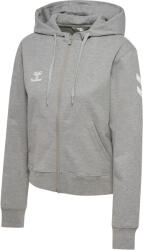 Hummel Női kapucnis zipzáros pulóver Hummel Go 2.0 Chevron szürke
