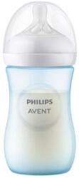 Philips Avent Biberon responsiv Natural, Albastru - 260 ml