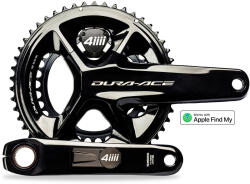 4IIII Teljesítménymérős pedál 3+ pontossággal 4iiii Pro Dura-Ace R9200 165 MM fekete