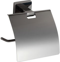 Mexen Arno WC-papír tartó, fekete króm - 7020733-73 (7020733-73)