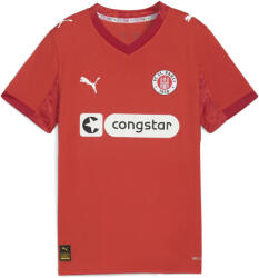 PUMA Gyerek Futball Klub Logó, Kényelmes Viselet Fc St. Pauli 25/26 PUMA fehér|vörös