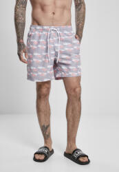 Urban Classics Pattern Swim Shorts flamingo aop