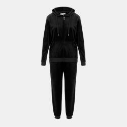 Miso Анцуг Miso Women Velour Tracksuit - Black