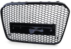  AUDI A6 C7 4G 2010-2014 lakkozott fekete RS stílusú hűtőrács