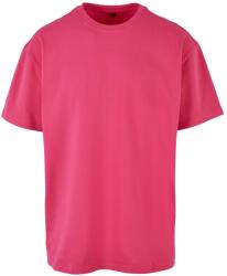 Build Your Brand Tricou pentru bărbați Heavy Oversize Tee - Hibiscus roz | S (BY102-1000354939)