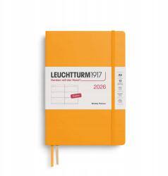 Leuchtturm1917 heti naptár A5-ös méretben, keményfedeles, Rising Sun, (372709)