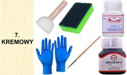  Krémes festék sima bőrre Wilbra Lakklemosó G10-01 készlet Krém 7 (Zestaw Farba RENOSKÓR do skóry ZMYWACZ Gąbka)