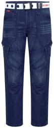 Lee Cooper Мъжки дънки Lee Cooper LC Belted Cargo Jeans Mens - Dark Wash