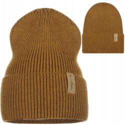 Majka Női Sapka Női Beanie Őszi Téli Barna Mustár (AV14-152-UNI)