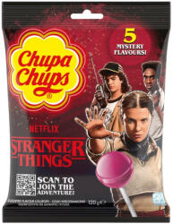 Chupa Chups Stranger Things 5 ízű nyalóka csomag 120g - delfinbuvar