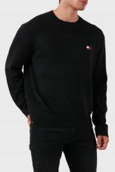 Tommy Hilfiger Farmer Eredeti Pulóver Márkanév Felvarró Fekete S