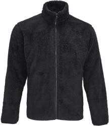 SOL'S Jachetă fleece cu fermoar Finch - Gri închis | S (SOLS-04022-1000350071)