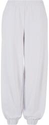Build Your Brand Pantaloni de trening largi pentru femei - Albă | S (BY265-1000354911)