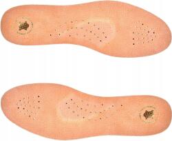  Bézs Bőr Talpbetét Pelotával Cipőbe, Kényelmes Bélés, Bőr, 40-ES Méret (WKŁADKI DO OBUWIA Z PODUSZKĄ POD ŚRÓDSTOPIE)