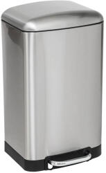 Brius Cos gunoi inox 20l pedala inchidere silentioasa, 30x30x53 cm, cuva detasabila, argintiu (JJ-202421) Cos de gunoi