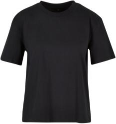 Build Your Brand Női oversize póló - Fekete | XS (BY211-1000343667)