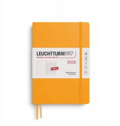 Leuchtturm1917 heti naptár A5, keményfedeles, Rising Sun, 2026 (372654)