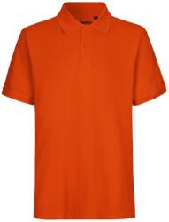 Neutral Férfi galléros póló Classic organikus Fairtrade biopamutból - Narancssárga | XL (NE-O20080-1000237076)