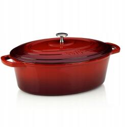 Kela Öntöttvas serpenyő fedővel Calido 32 x 25 cm (4025457119422)