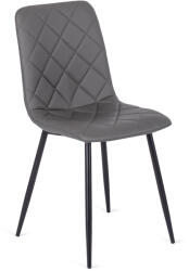  Szürke Eco-bőr Étkezőszék. BILI (ME-ME-BILI-P-E-K)