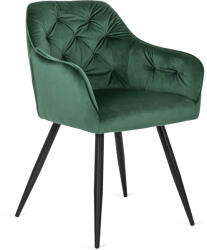 MEGAN Zöld Bársony Étkezőszék (ME-ME-MEGAN-Z-V-K)