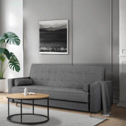  Kihúzható kanapé szürke színben - MALTA (ME-PPHUE-MAXIM-POLARIS19-WER)