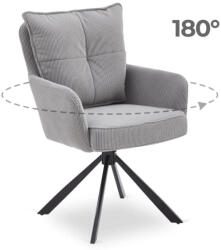  Forgó Étkező/Tárgyaló Szürke Színben. CITY (ME-ME-CITY-P-SZTR-K)