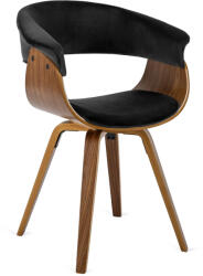 Étkezőszék Fekete Színben. OHIO 2 (ME-ME-OHIO2-CZ-DG-V-K)