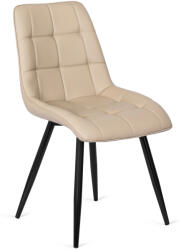  Bézs Eco-bőr Étkezőszék. MONZA (ME-ME-MONZA-BZ-E-K)