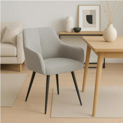  Étkezőszék Szürke Színben. PALMA (ME-ME-PALMA-JP-CZ-T-K)